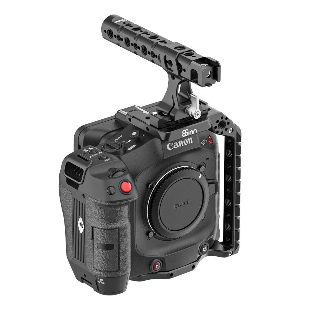 8Sinn Half Cage for Canon EOS C80 + 8Sinn Top Handle Pro V2 - Image 5