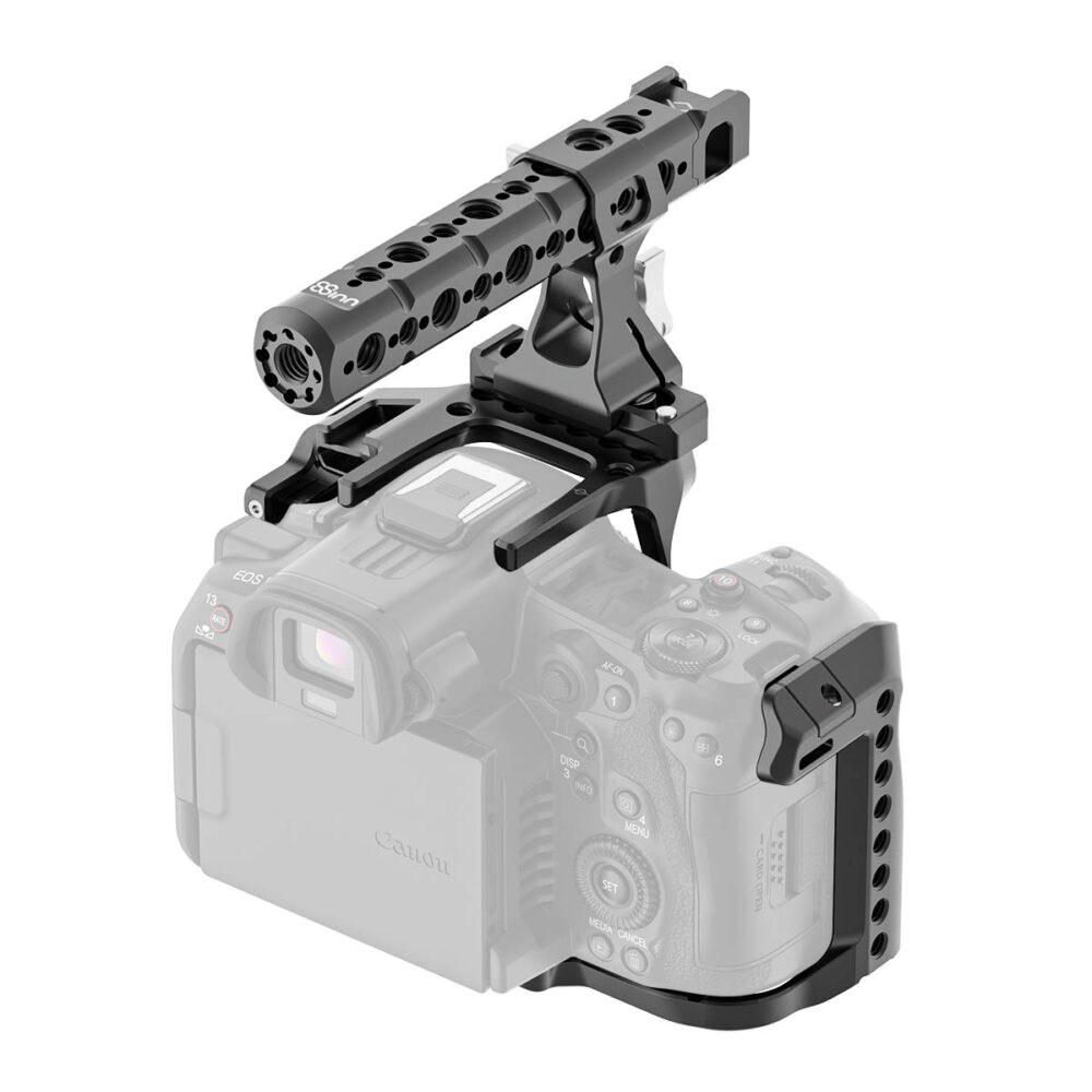 8Sinn Camera Cage for Canon EOS R5C + 8Sinn Top Handle Pro V2 - Image 3
