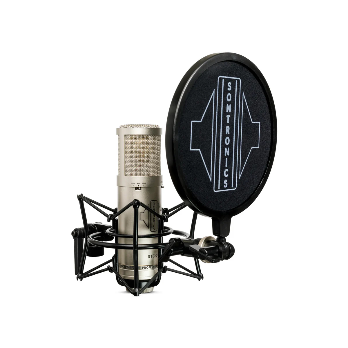 Sontronics STC-3X Recording Package - Versatile Microphone Bundle (Silver)