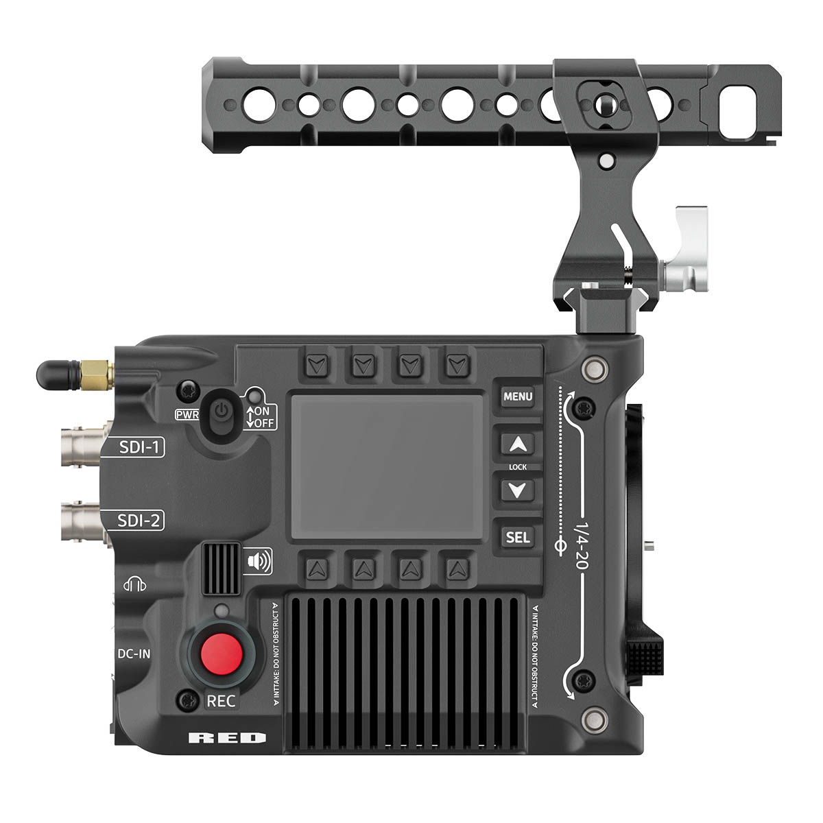 8Sinn Top Handle Pro V2 + 8Sinn NATO Rail for RED Komodo / Komodo-X / V-Raptor - Görsel 6