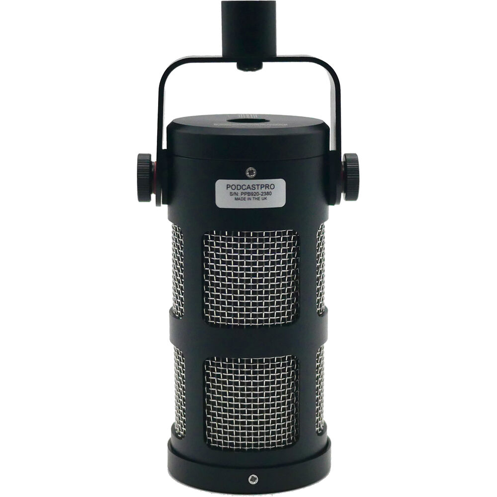 Sontronics Podcast Pro Supercardioid Dynamic Microphone (Black) - Image 6