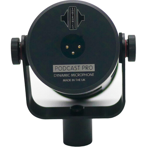 Sontronics Podcast Pro Supercardioid Dynamic Microphone (Black) - Image 8