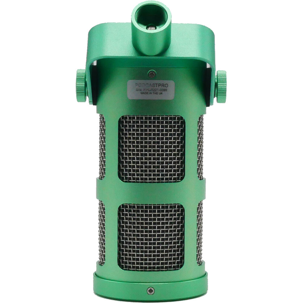 Sontronics Podcast Pro Supercardioid Dynamic Microphone (Green) - Image 3