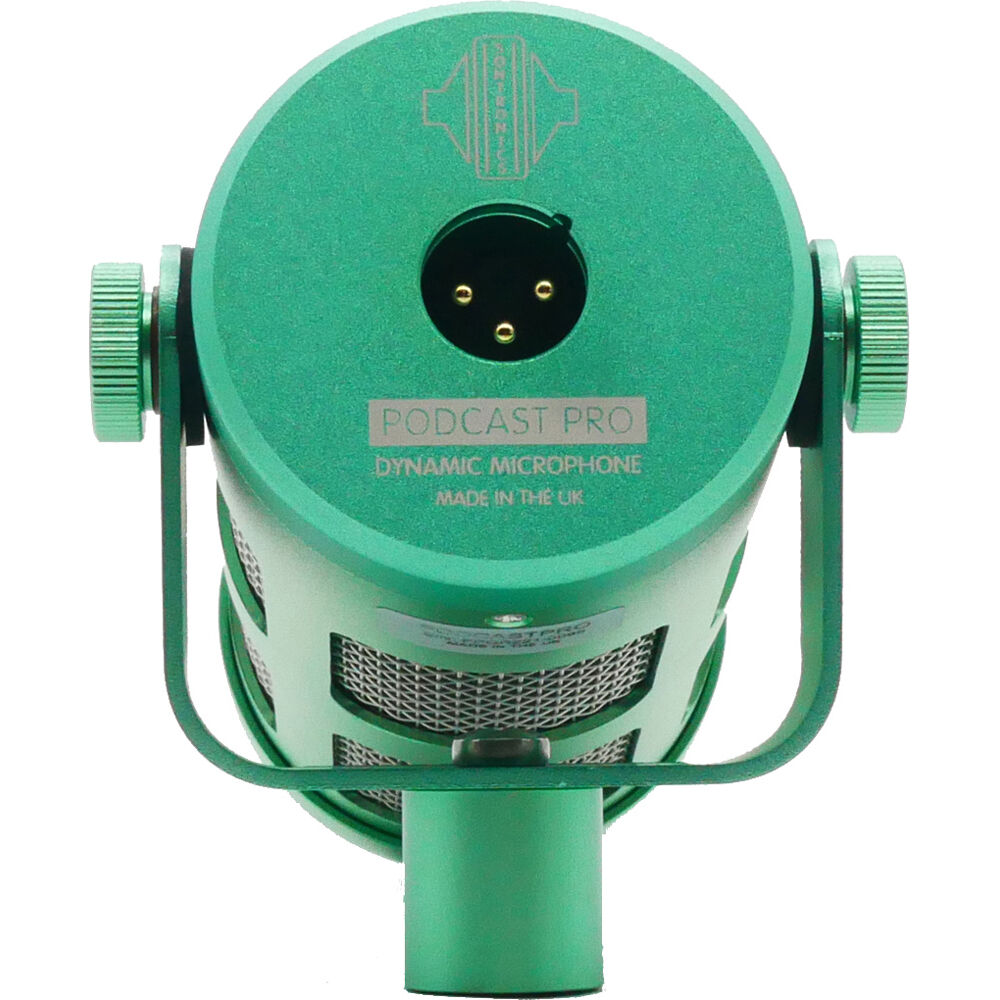 Sontronics Podcast Pro Supercardioid Dynamic Microphone (Green) - Image 4