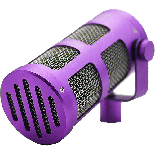 Sontronics Podcast Pro Supercardioid Dynamic Microphone (Purple) - Afbeelding 4