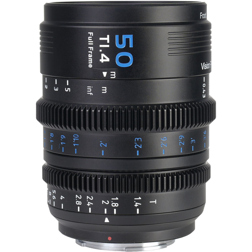 SIRUI Vision Prime 1 Series T1.4 FF Cine Lens Kit with 24mm/35mm/50mm (Interchangable Mount, Black) - immagine 6