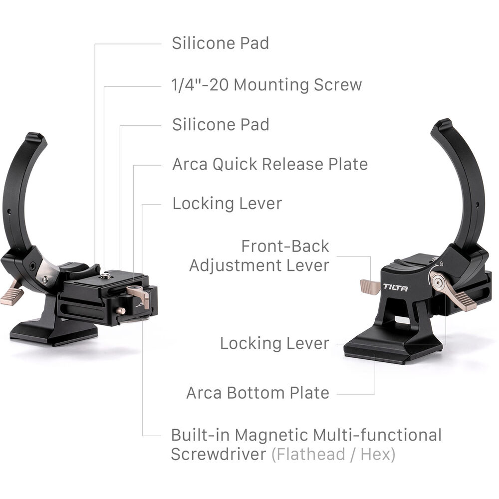 Tilta Adjustable Vertical Camera Support Bracket – Black - Image 7