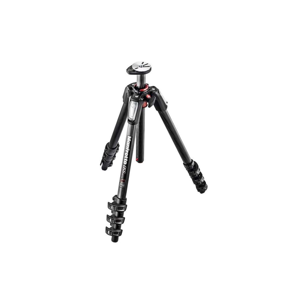 Manfrotto 055 carbon fibre 4-section photo tripod
