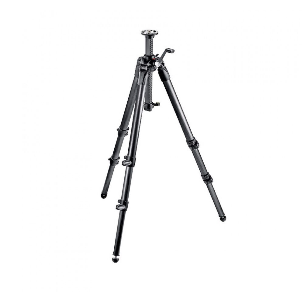Manfrotto 057 Carbon Fiber Tripod 3 Sections Geared