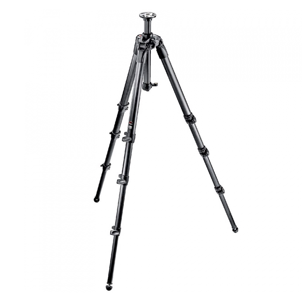 Manfrotto 057 Carbon Fiber Tripod 4 Sections