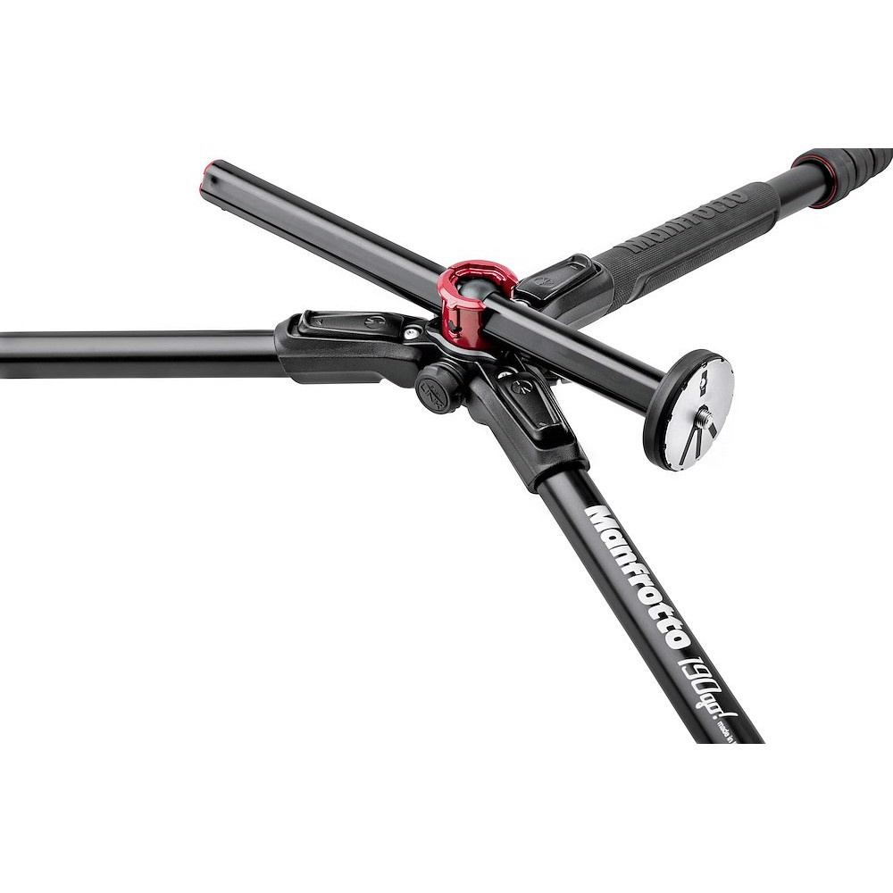Manfrotto 190go! MS Aluminum 4-Section photo Tripod with twist locks - Image 2