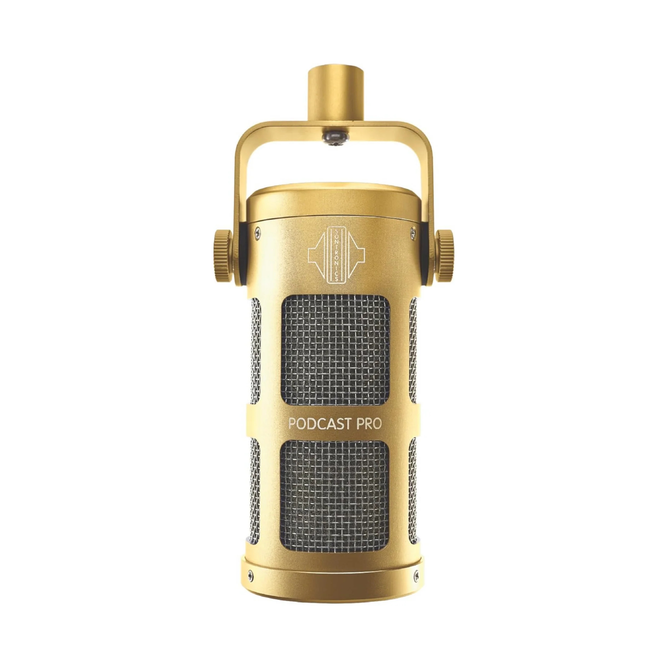 Sontronics Podcast Pro Supercardioid Dynamic Microphone (Gold)