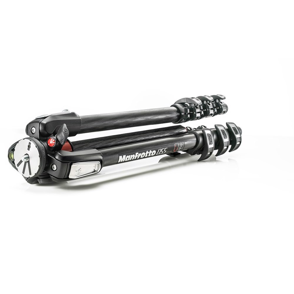 Manfrotto 055 carbon fibre 4-section photo tripod - Image 2