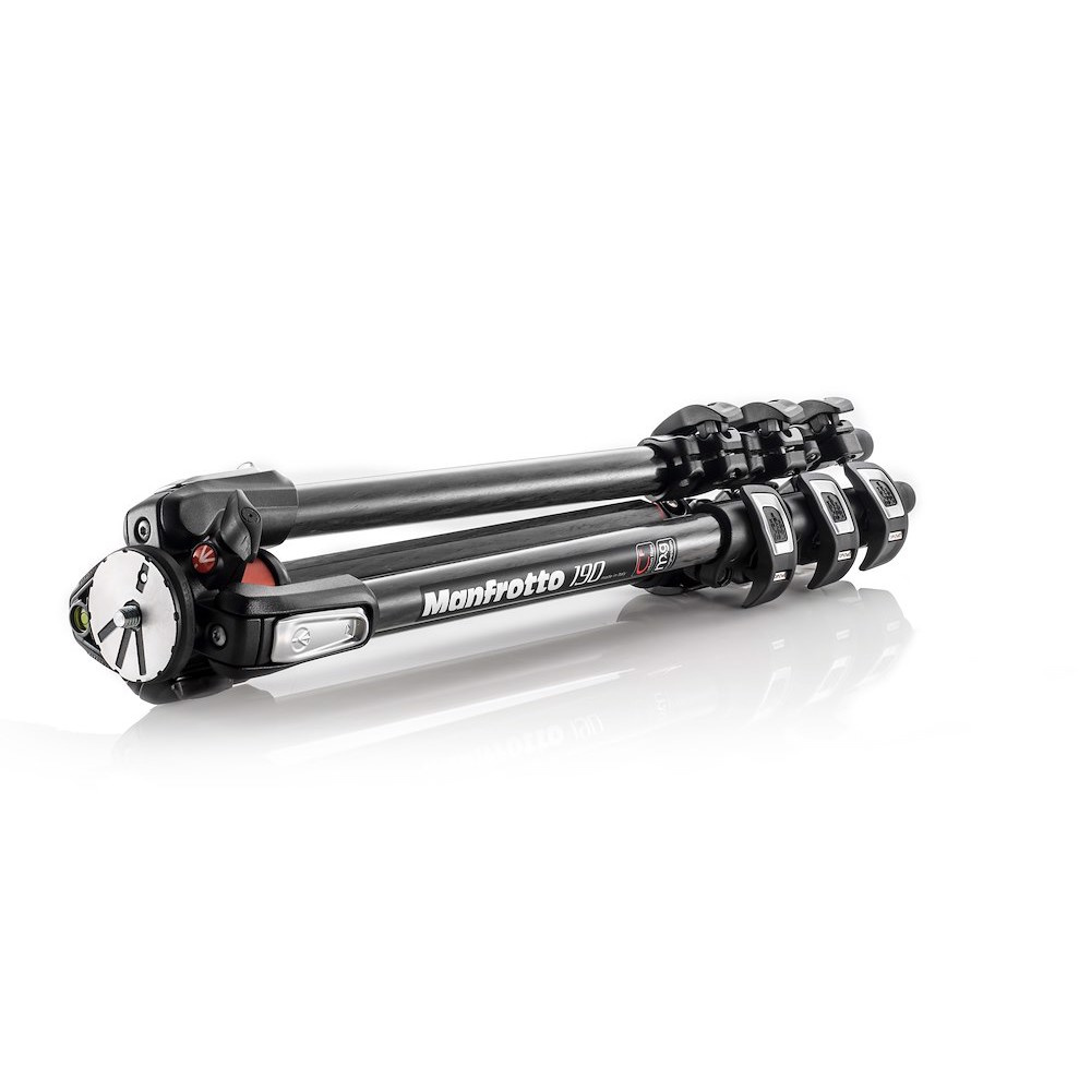 Manfrotto 190 Carbon Fibre 4-Section camera tripod - Image 5
