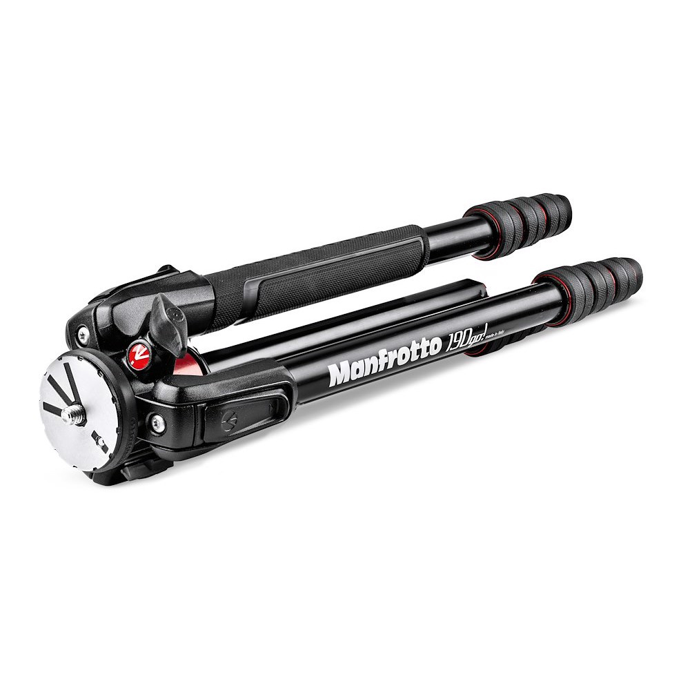 Manfrotto 190go! MS Aluminum 4-Section photo Tripod with twist locks - Image 5