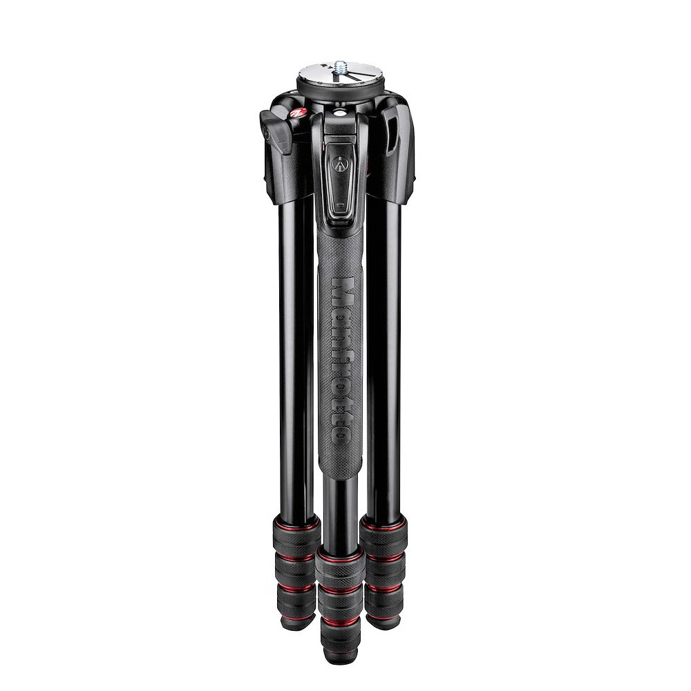 Manfrotto 190go! MS Aluminum 4-Section photo Tripod with twist locks - Image 3