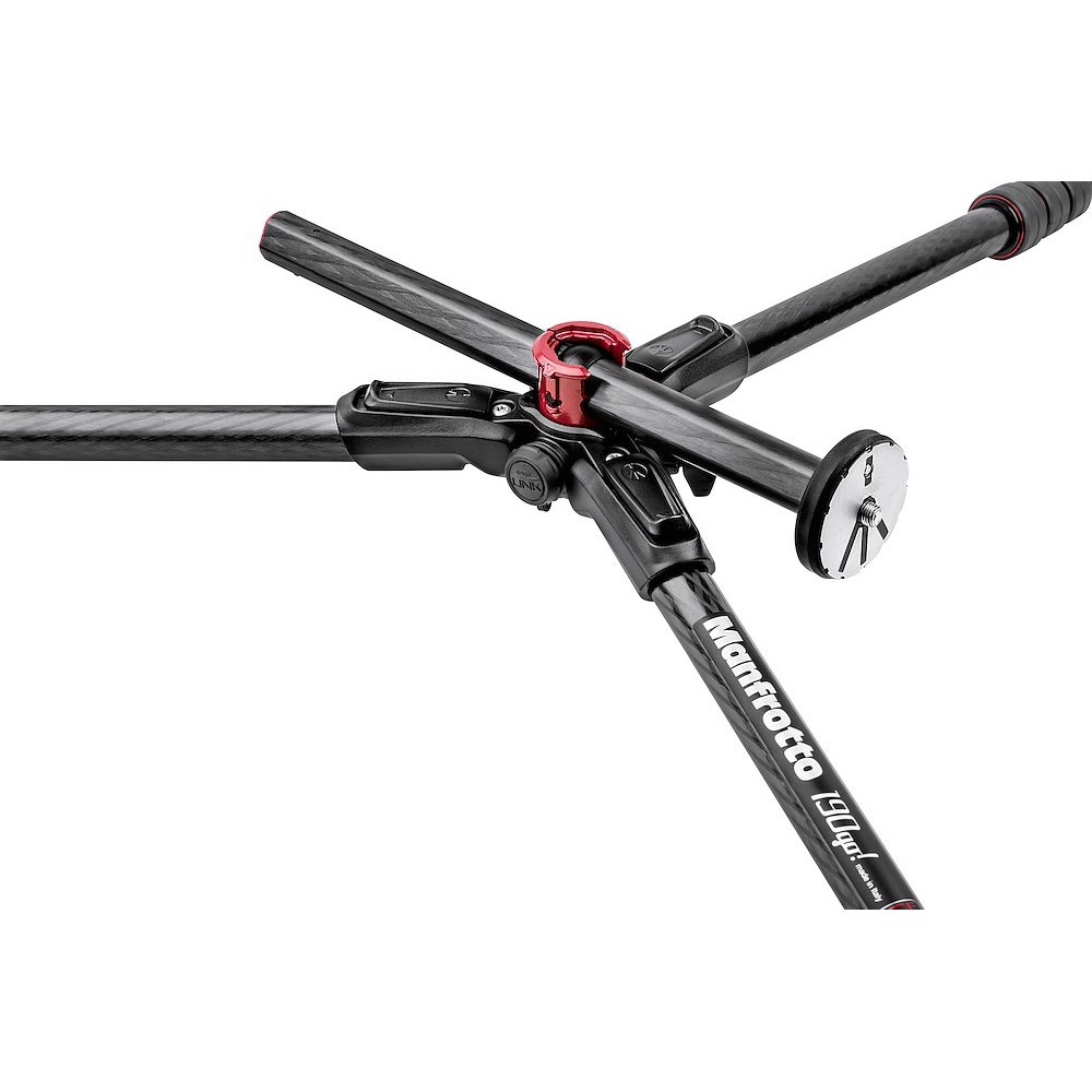 Manfrotto 190go! MS Carbon 4-Section photo Tripod with twist locks - Afbeelding 5