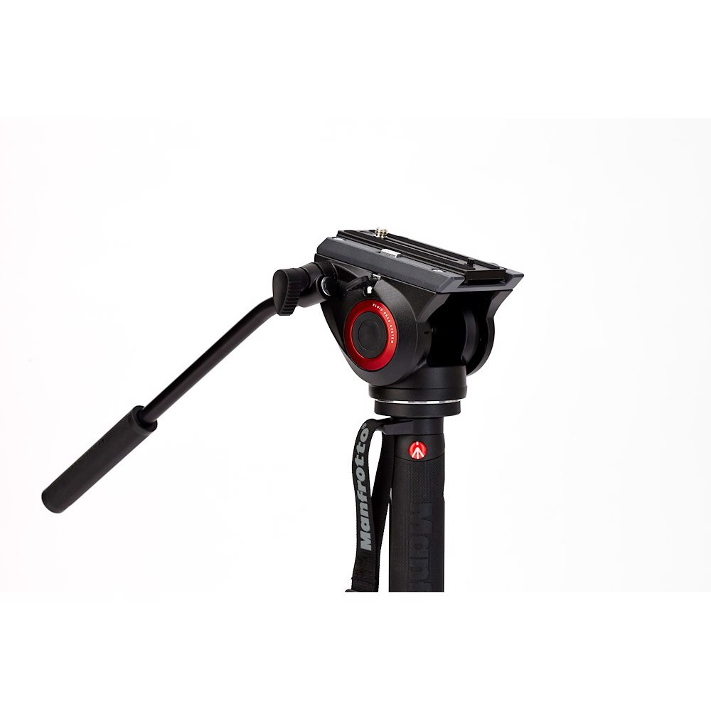 Manfrotto XPRO 4 Section Video Monopod with Fluid head & FLUIDTECH base - Image 4
