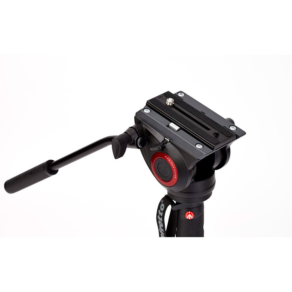 Manfrotto XPRO 4 Section Video Monopod with Fluid head & FLUIDTECH base - Image 6