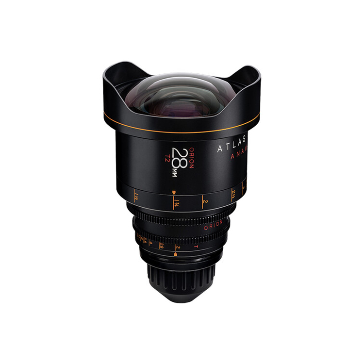 Atlas Lens Co. Orion 28MM Anamorphic Prime PL Mount Lens (Metric scale)