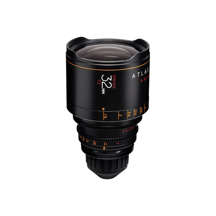 Atlas Lens Co. Orion 32MM Anamorphic Prime PL Mount Lens (Metric scale)
