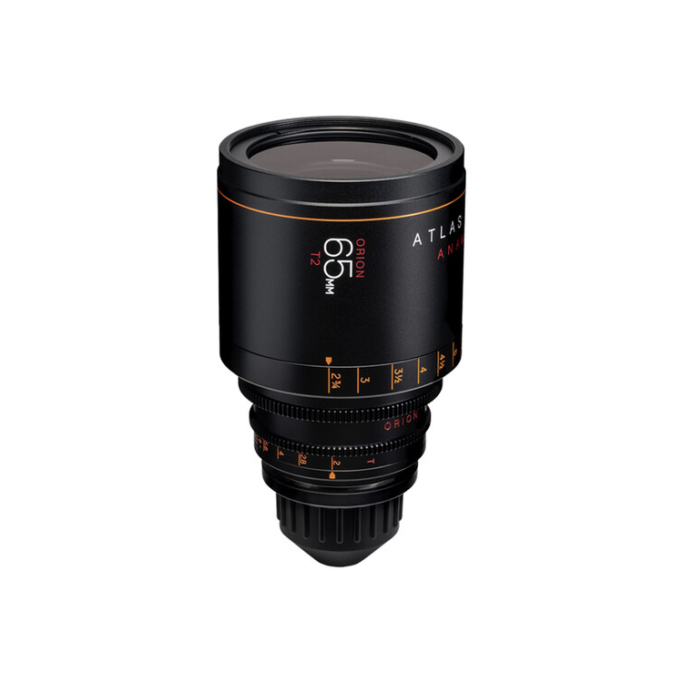 Atlas Lens Co. Orion 65MM Anamorphic Prime PL Mount Lens (Metric scale)