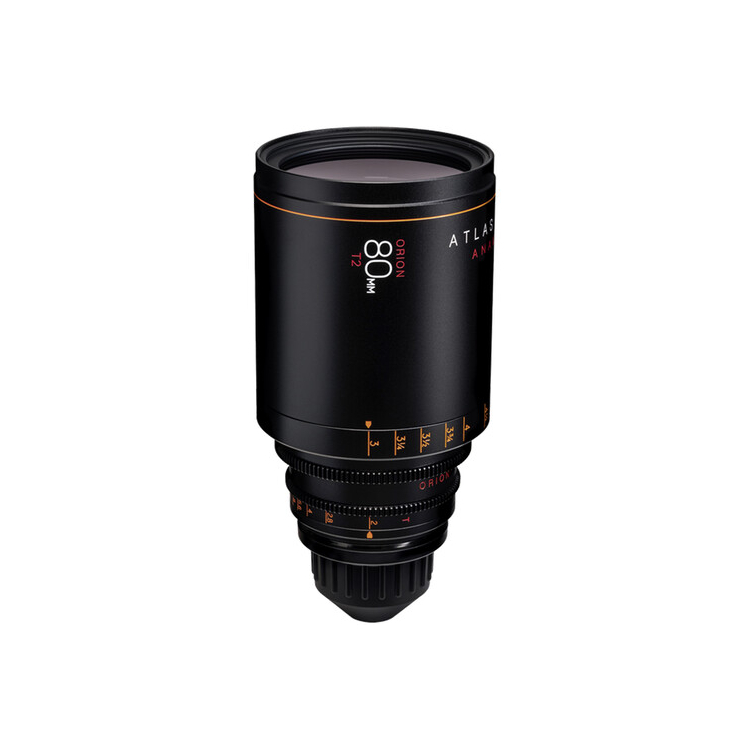 Atlas Lens Co. Orion 80MM Anamorphic Prime PL Mount Lens (Metric scale)