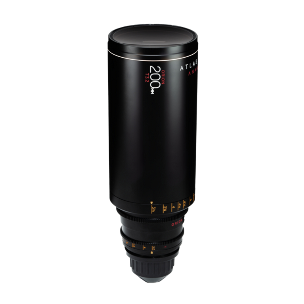 Atlas Lens Co. Orion Silver Edition 200MM Anamorphic Prime Lens (Metric scale)