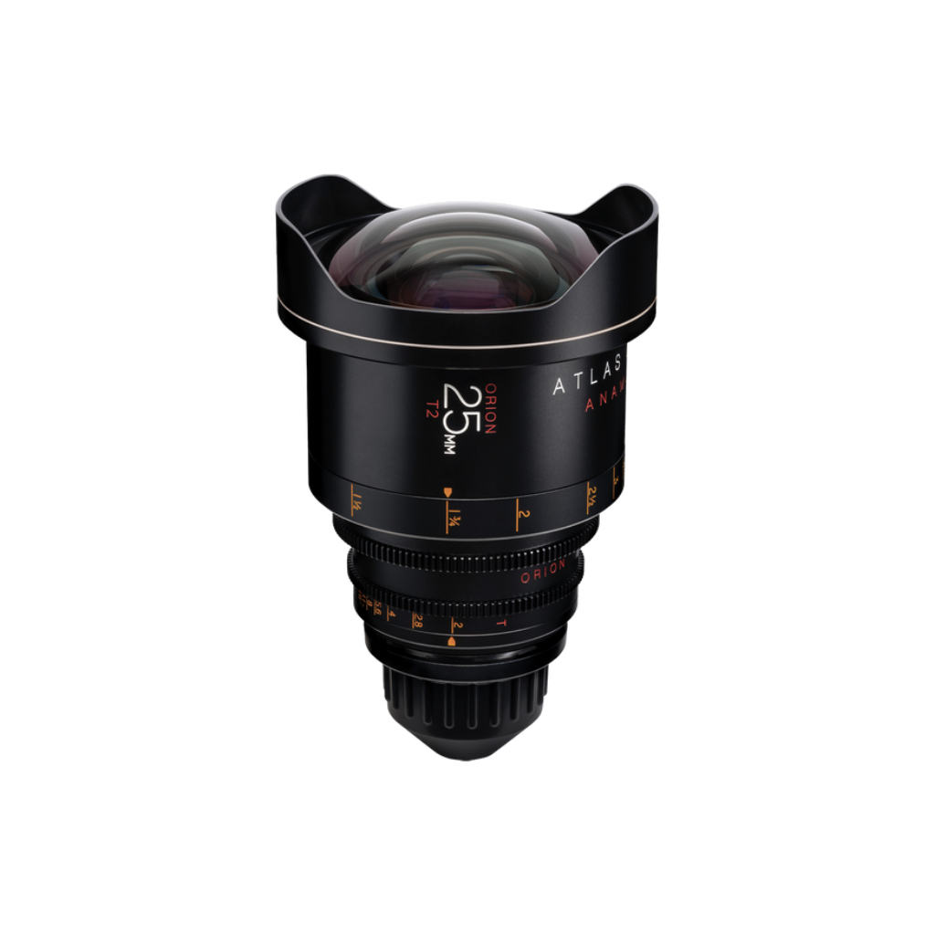 Atlas Lens Co. Orion Silver Edition 25MM Anamorphic Prime Lens (Metric scale)