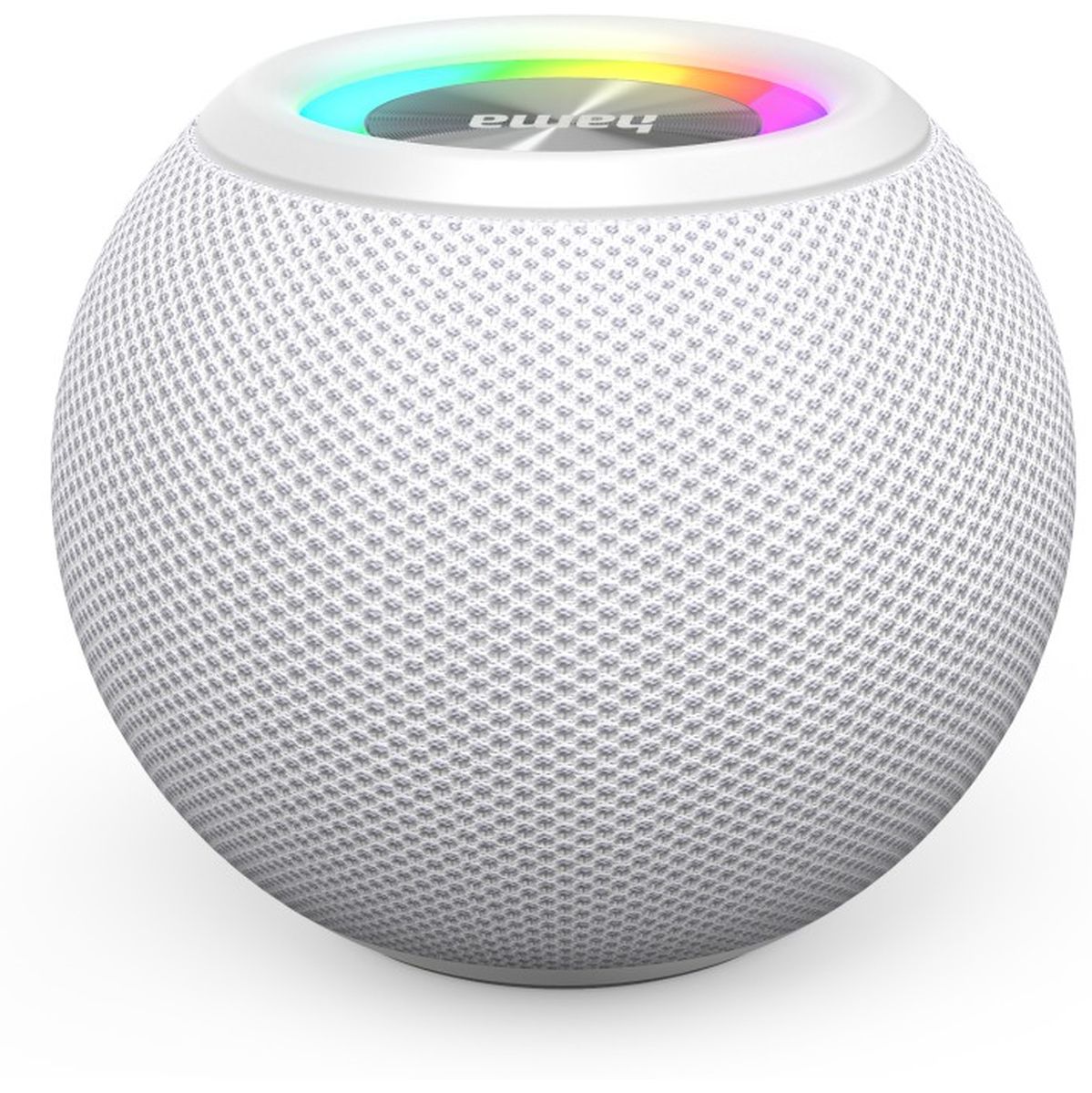 Hama Bluetooth Loudspeaker "Ball Shape Speaker" 5 Light Modes 5W - White - immagine 4