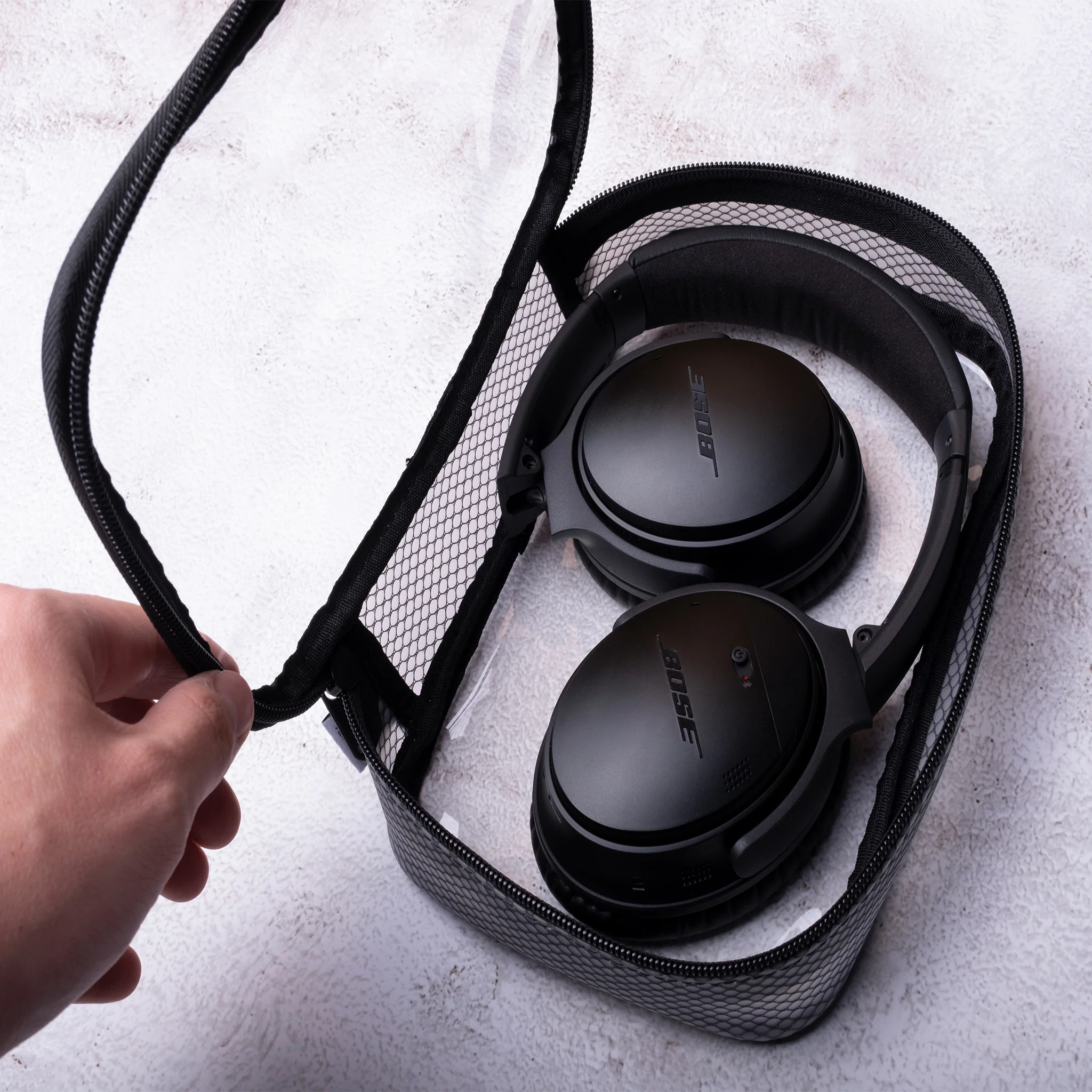 Filmsticks Set of Small, Medium and Large (TPU) Transparent Cases – BLACK - Image 3