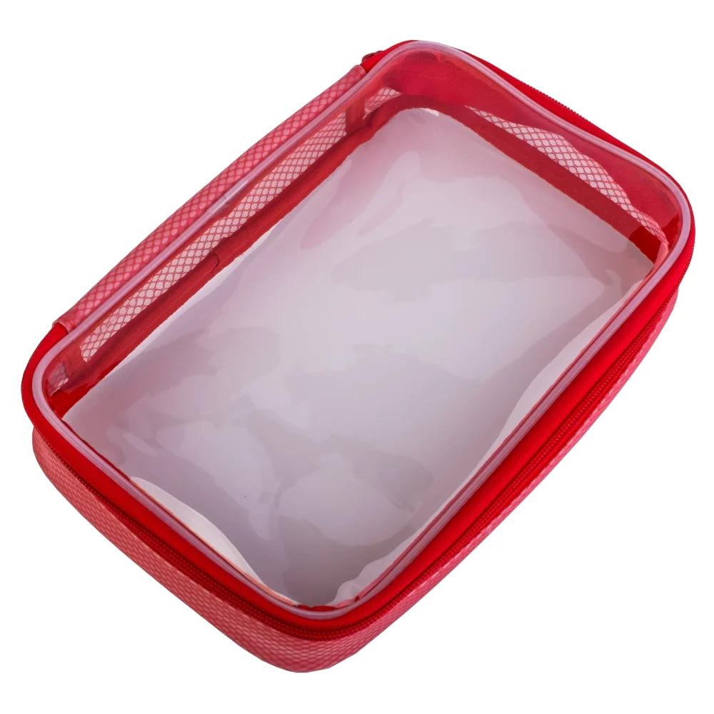 Alternative view of Filmsticks Set of Small, Medium and Large (TPU) Transparent Cases – RED