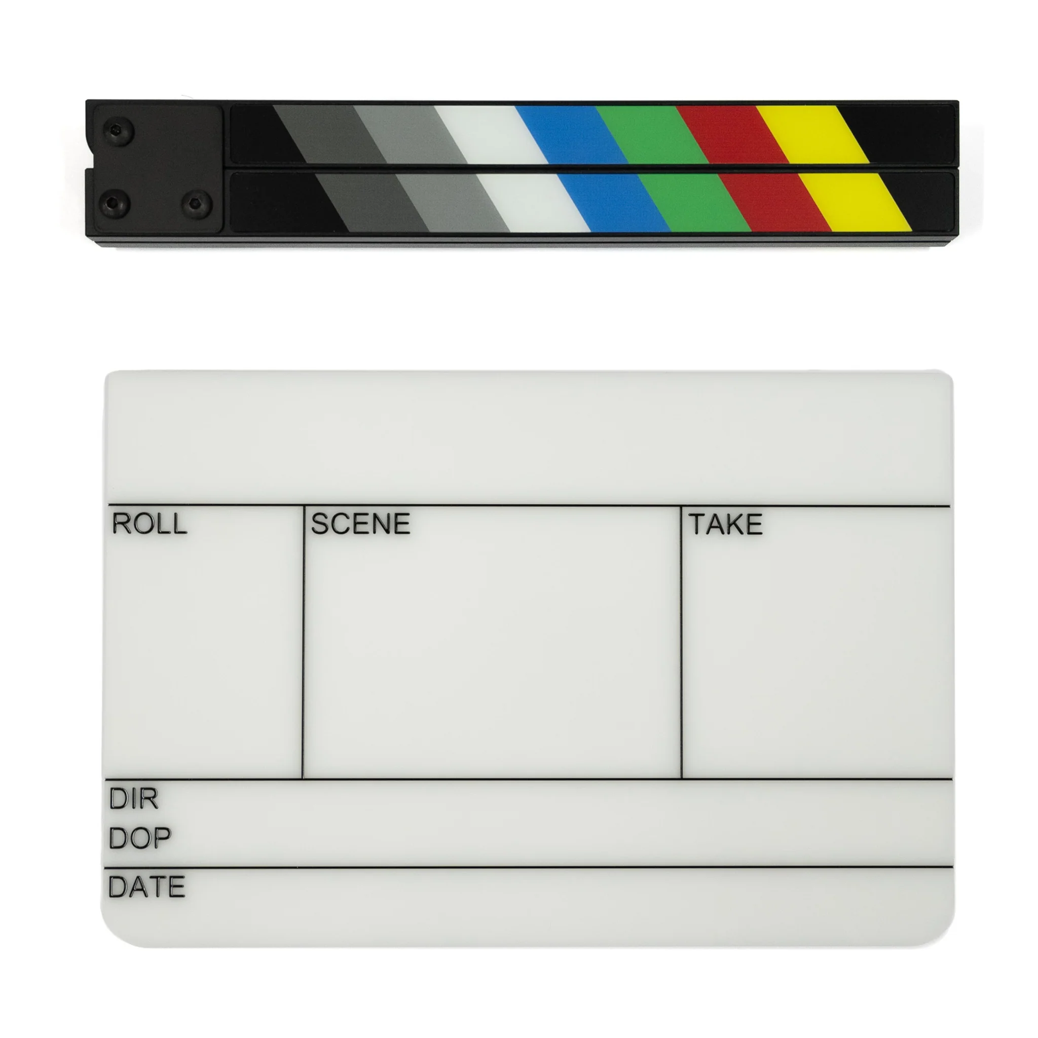 Filmsticks Gripsticks Coloured Stick Clapperboard Kit (USA) - Medium - Image 3