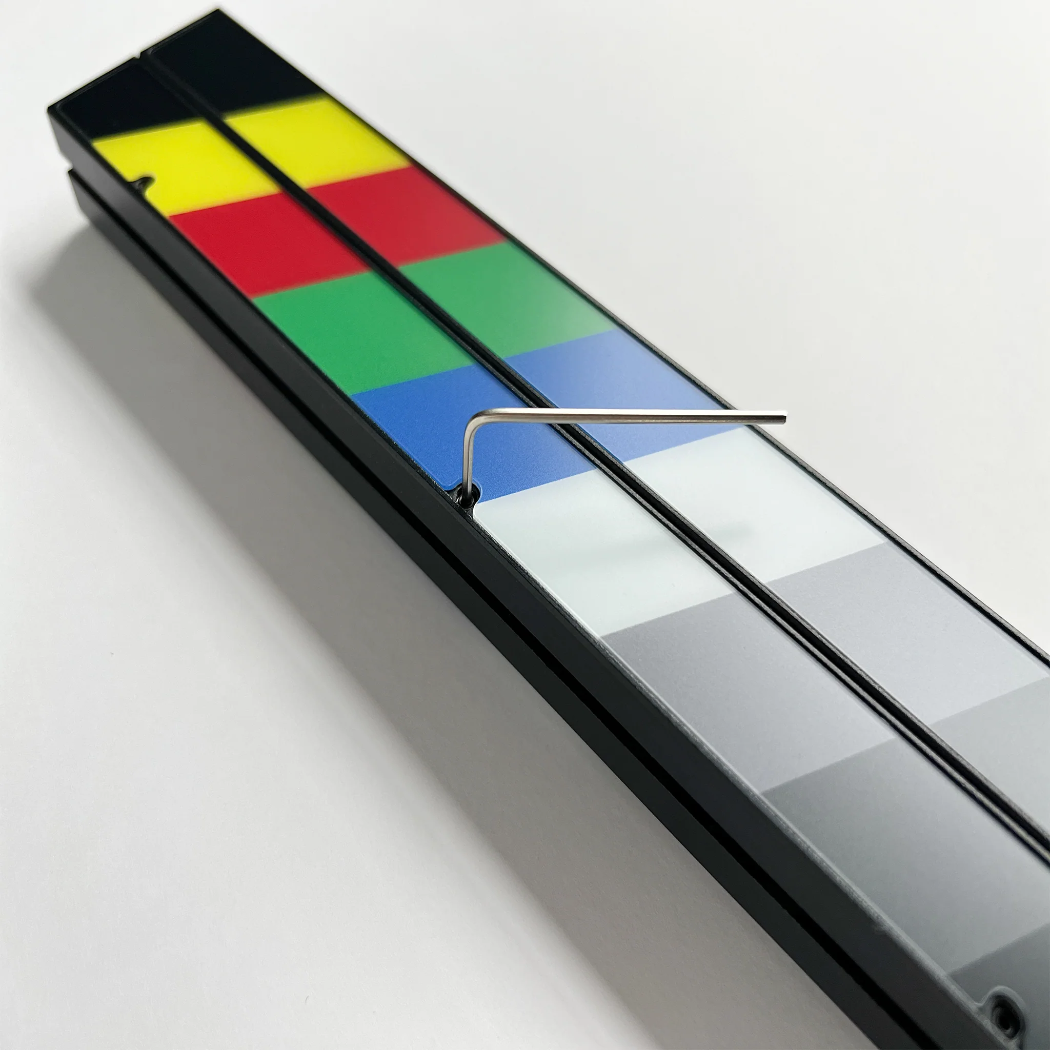 Filmsticks Gripsticks Laminate Resin Medium Clapper Sticks - Colour Chevrons - Image 3