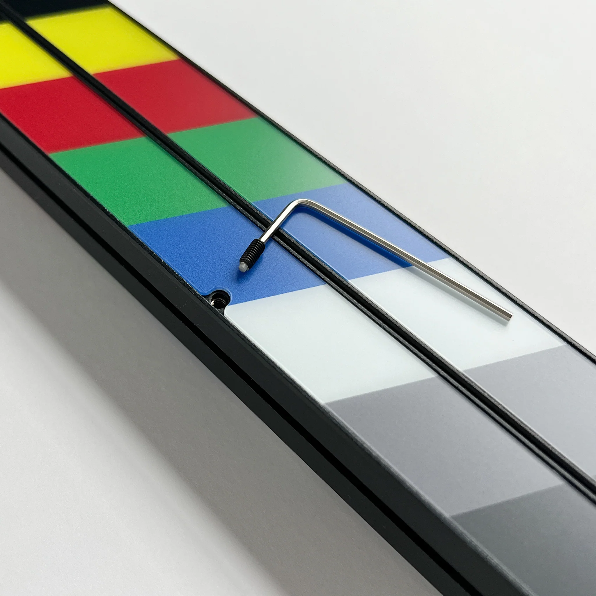 Filmsticks Gripsticks Laminate Resin Medium Clapper Sticks - Colour Chevrons - Image 4