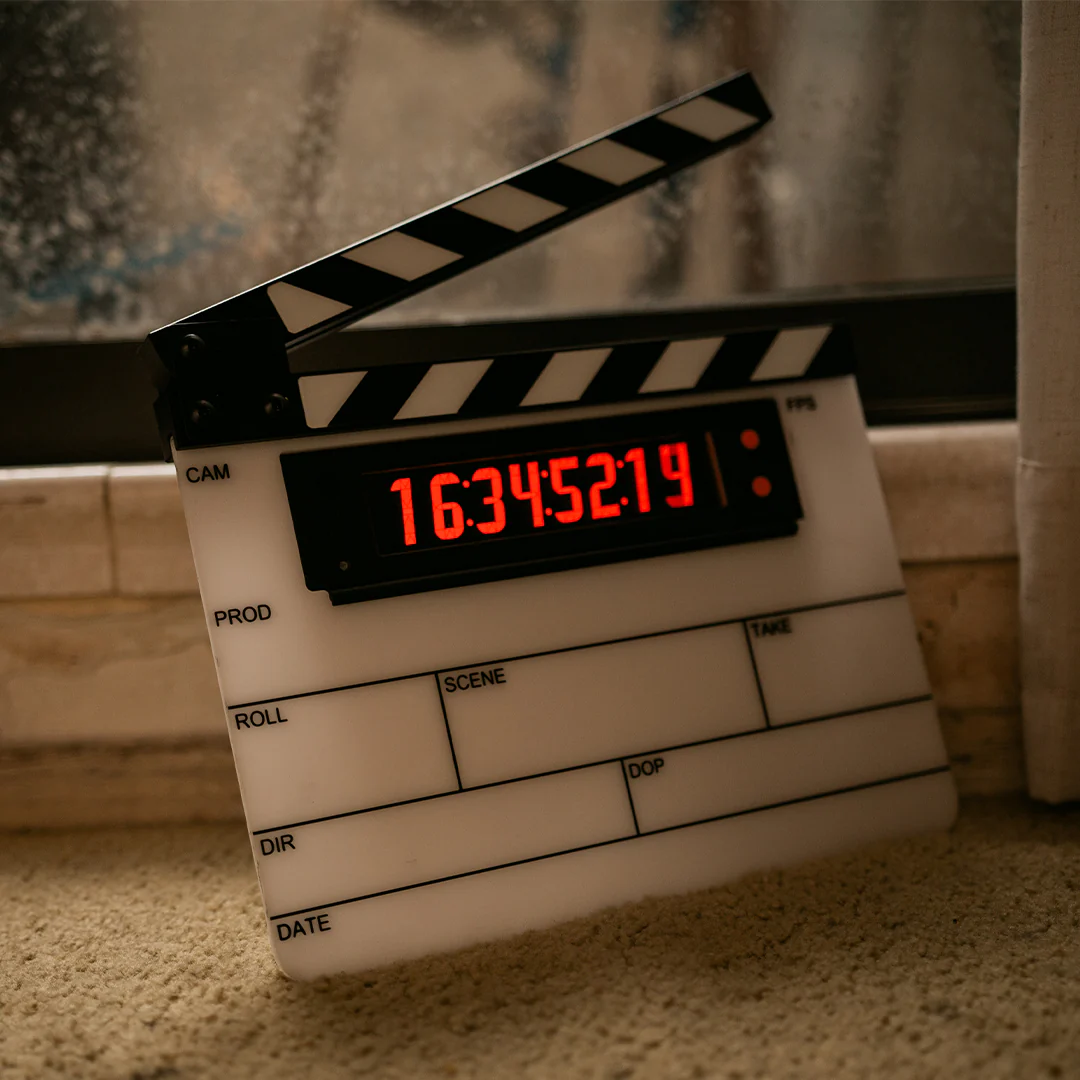 Filmsticks Timecode Gripsticks Clapper Sticks - Medium - Image 2