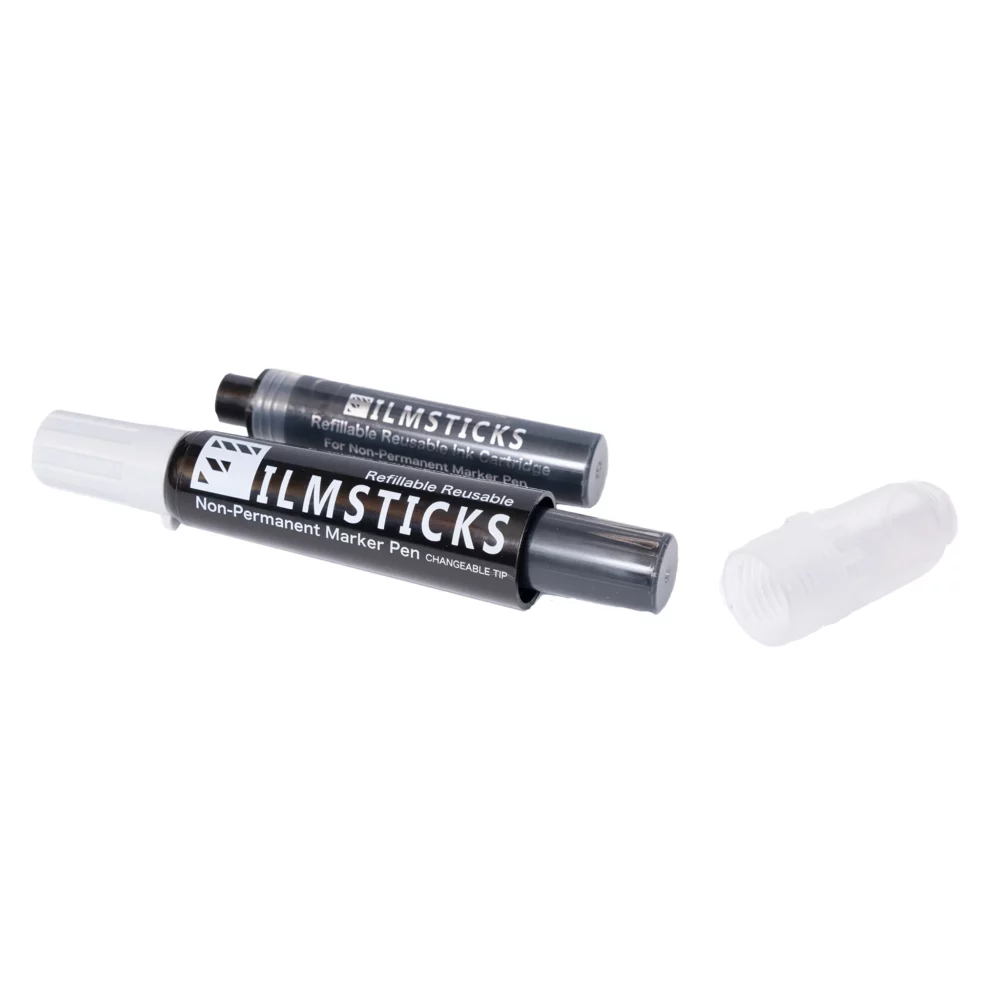 Alternative view of Filmsticks Reusable Non-Permanent Acrylic Board Black Marker Pen Kit