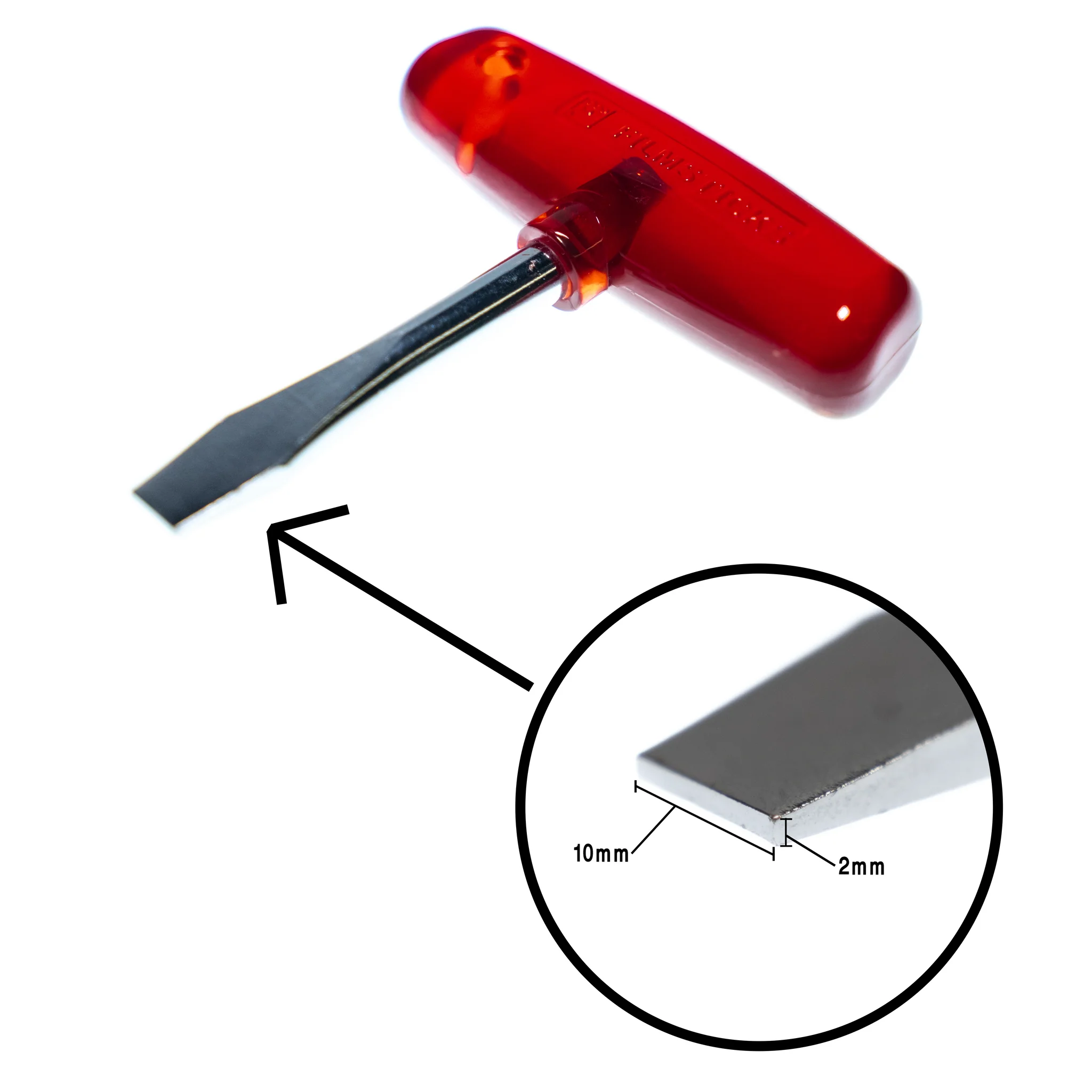 Filmsticks T-Handle Slotted Screwdriver 10mm - RED - Image 8