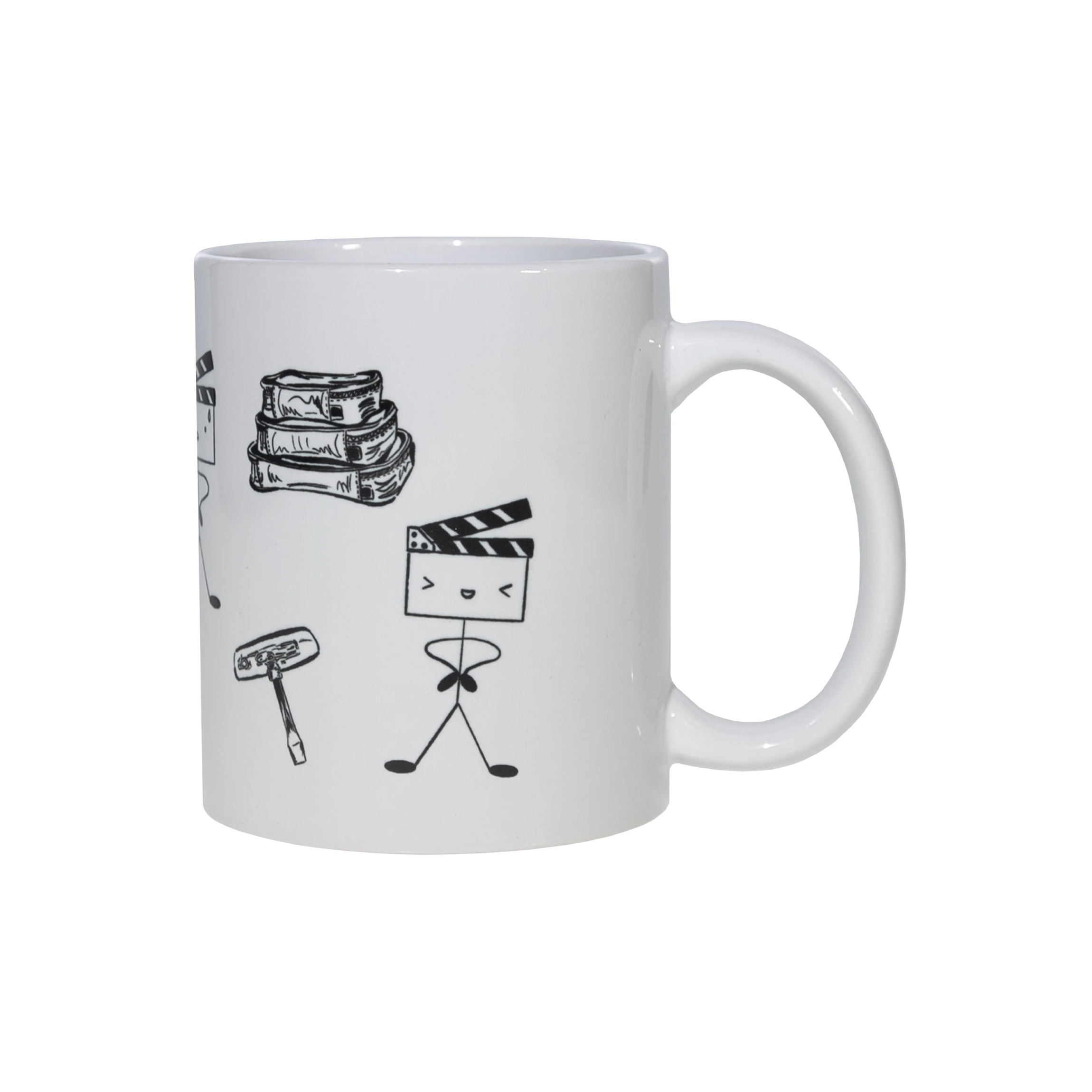 Filmsticks Clapper Head Mug