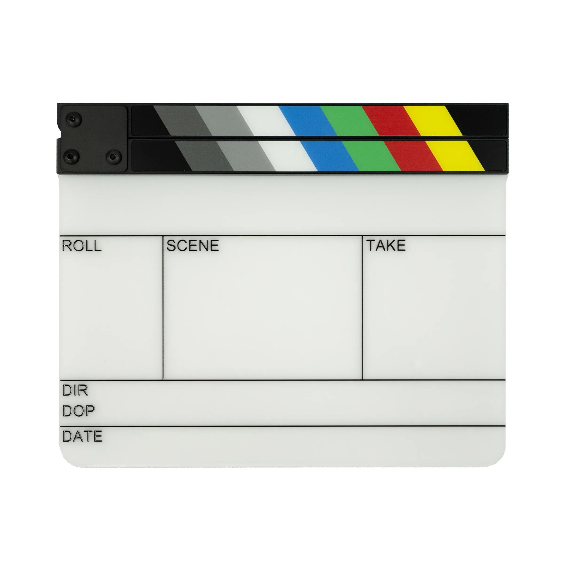 Filmsticks Gripsticks Coloured Stick Clapperboard Kit (USA) - Medium