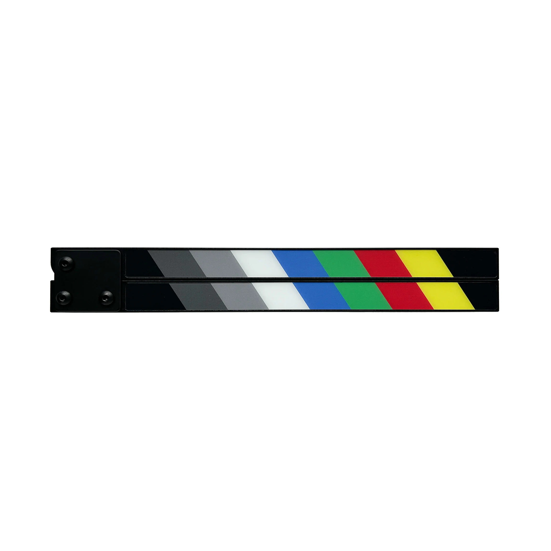 Filmsticks Gripsticks Laminate Resin Small Clapper Sticks - Colour Chevrons