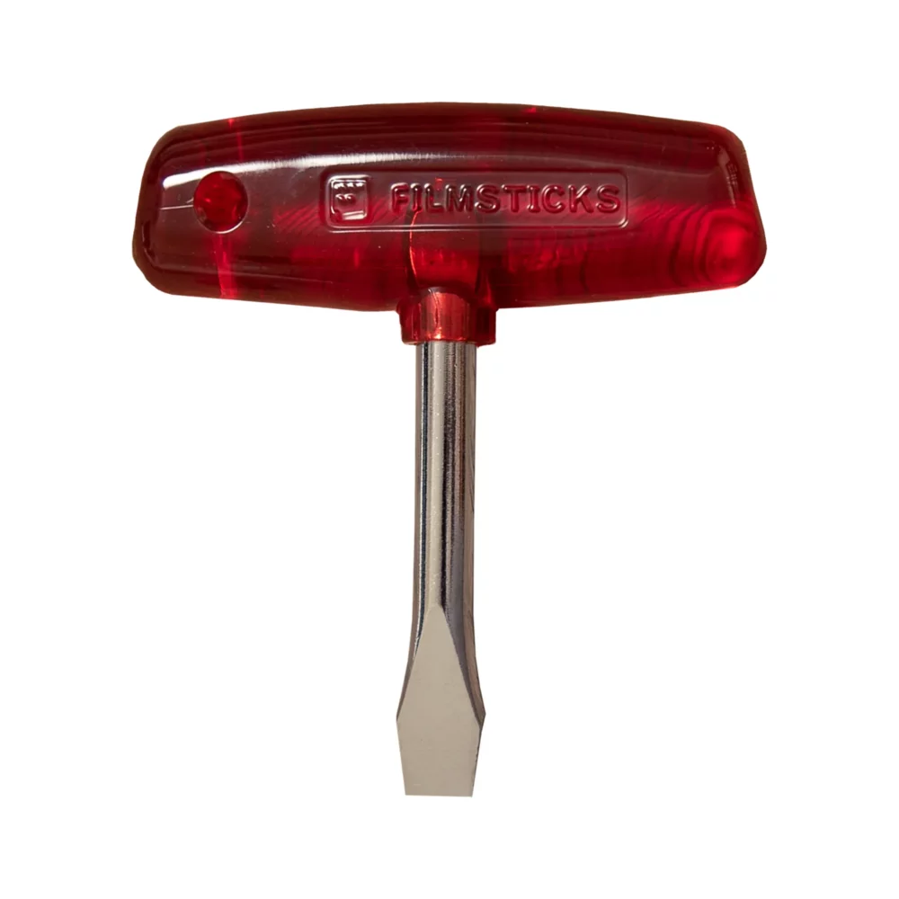 Filmsticks T-Handle Slotted Screwdriver 10mm - RED