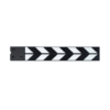 Filmsticks Timecode Gripsticks Clapper Sticks - Medium