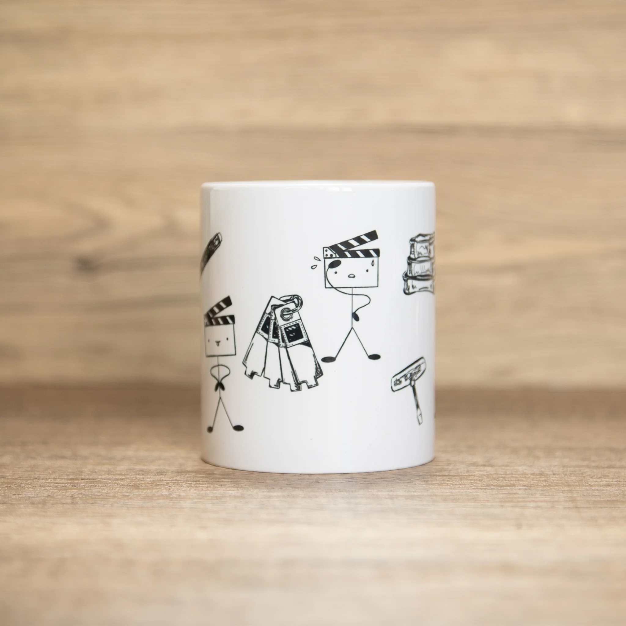 Filmsticks Clapper Head Mug - Image 5