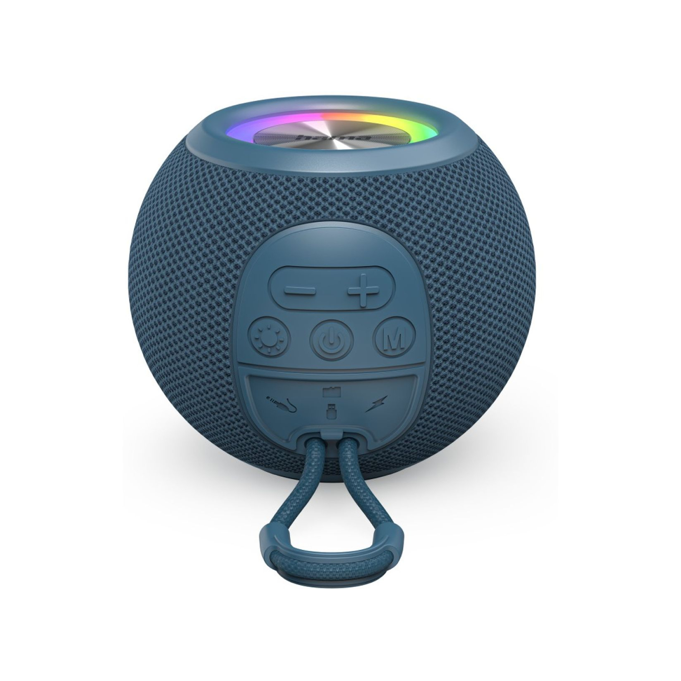 Hama Bluetooth Loudspeaker "Ball Shape Speaker" 5 Light Modes 5W - Blue