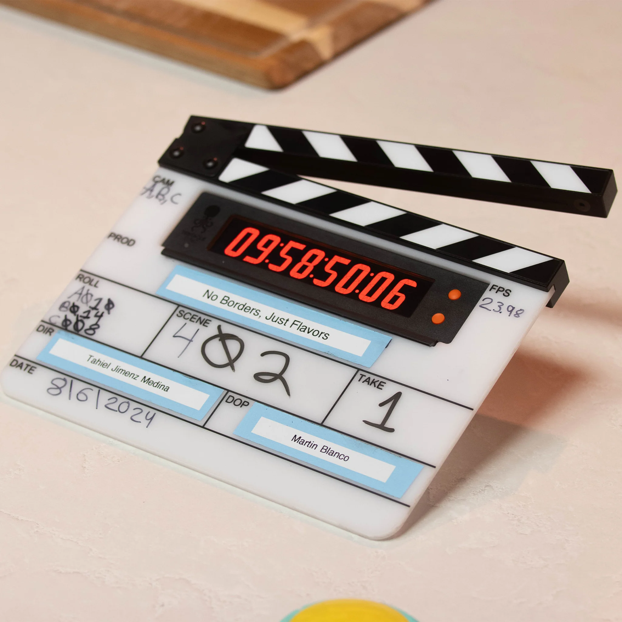 Filmsticks Tentacle Sync Timebar Handle for Digital Timecode Slate - Black - Image 6