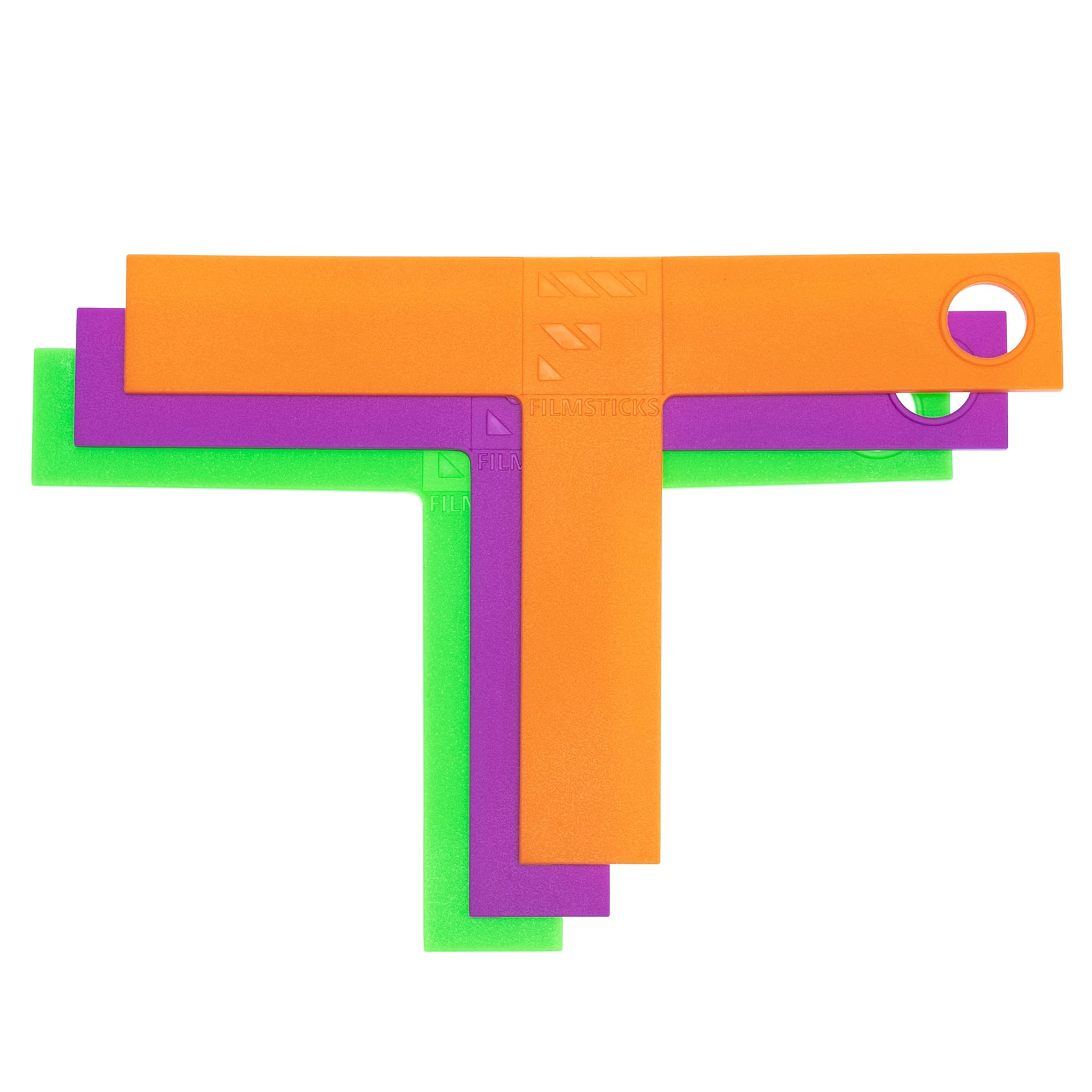 Filmsticks Recyclable Set of 3 Coloured T-Markers - Image 2