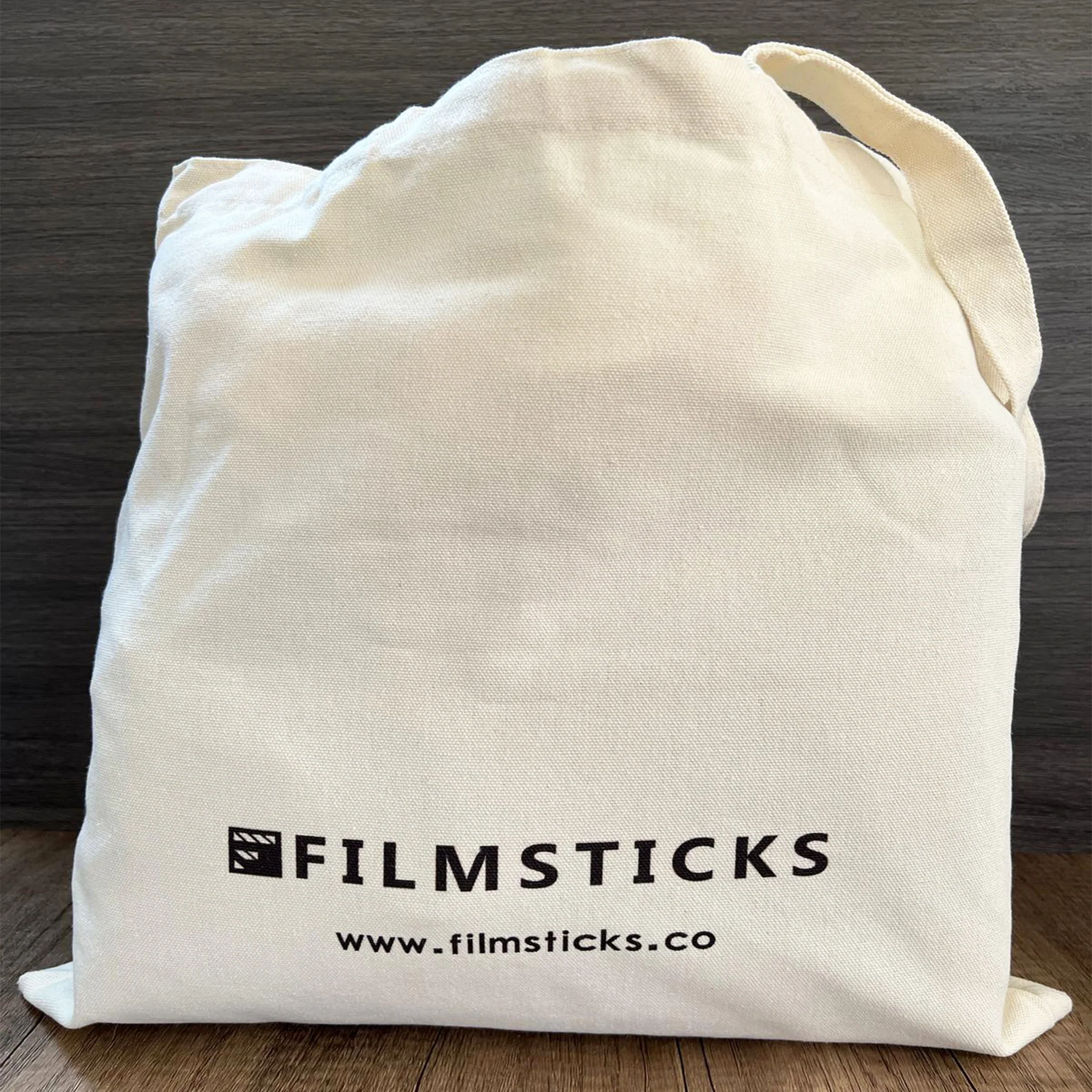 Filmsticks Clapper Head Tote Bag - Beige - Image 4