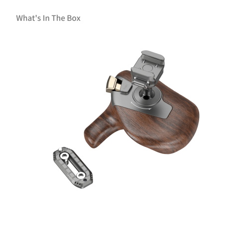 SmallRig ImageGrip Series Wooden Handle with NATO Clamp (Left Side) - Image 5