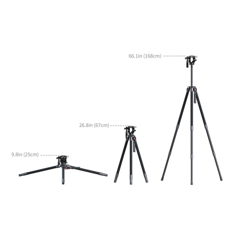 SmallRig x Potato Jet TRIBEX SE Hydraulic Aluminum Alloy Tripod Kit - Image 5